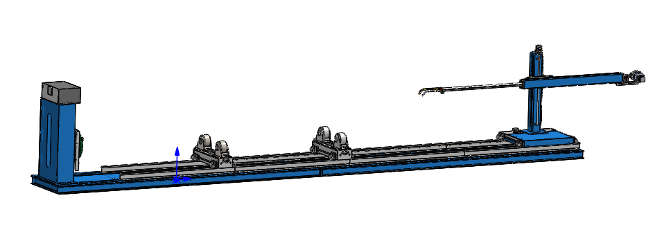Straight Pipe Inner Wall Surfacing Welding Machine