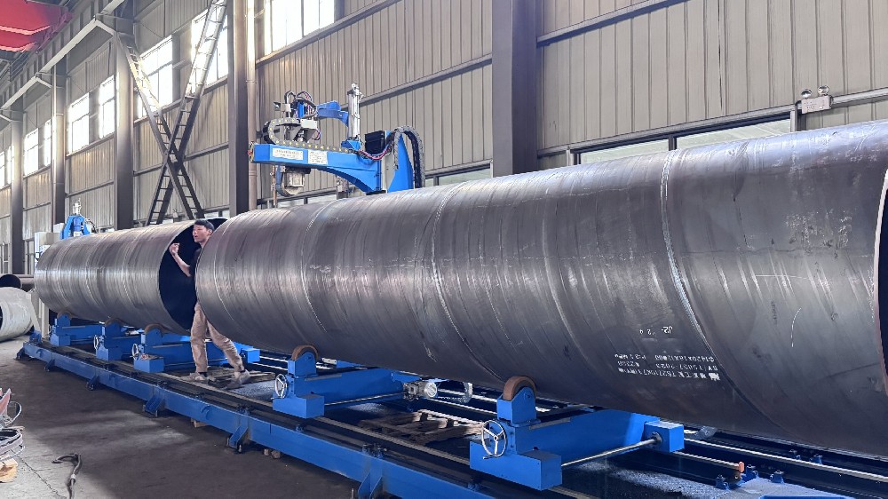 1200mm Large Pipe Plasma Cutting Beveling Machine