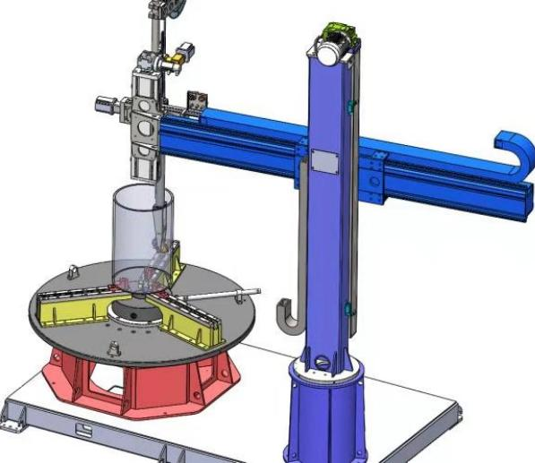 Automatic Gate Valve MIG Surfacing Welding Machine