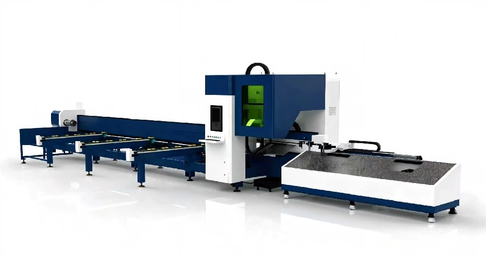 Laser Pipe Cutting Machine With Semi-automatic loading